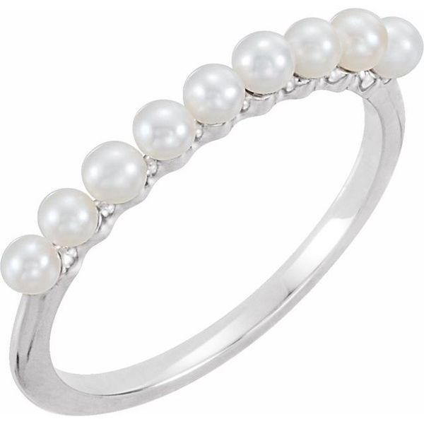 Stackable Pearl Ring