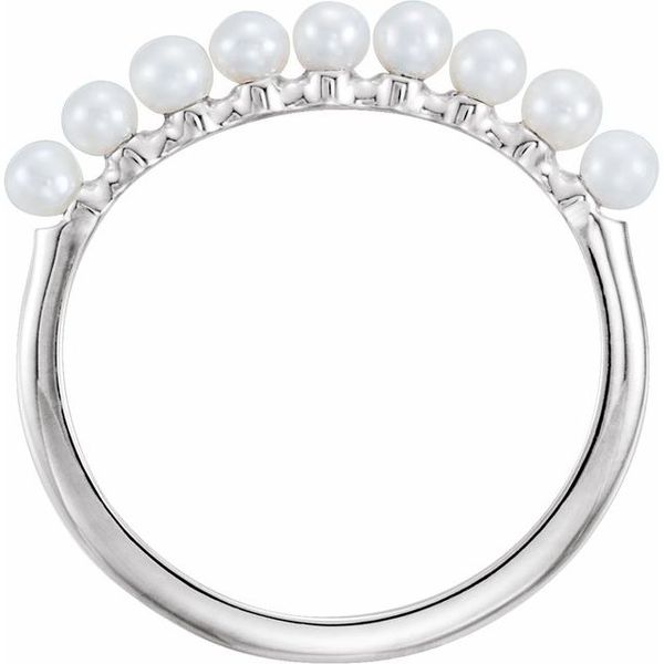Stackable Pearl Ring - Image 2