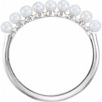 Stackable Pearl Ring - Image 2