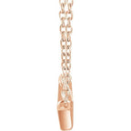 Baguette Bar Necklace - Image 2