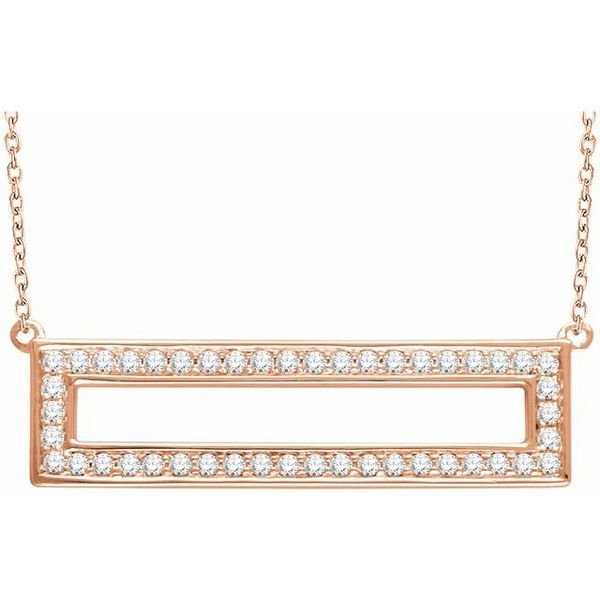 Rectangle Bar Necklace
