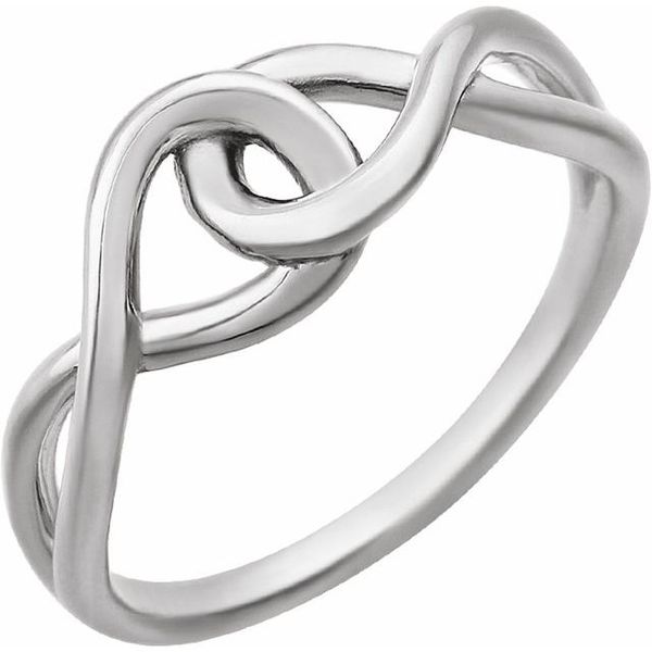 Infinity-Inspired Knot Ring