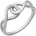 Infinity-Inspired Knot Ring