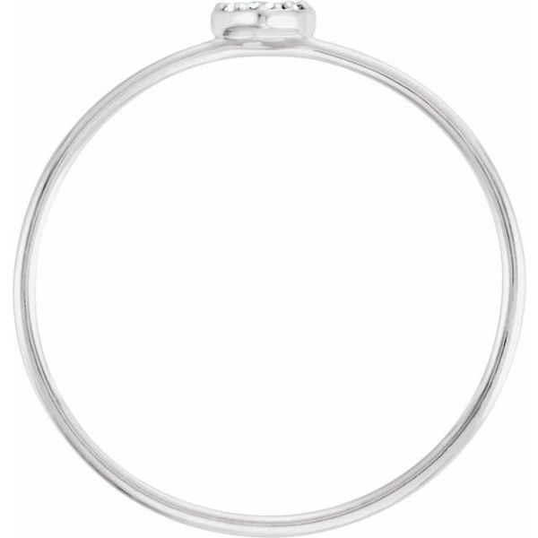 Petite Heart Cluster Ring - Image 2