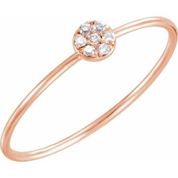 Petite Cluster Ring