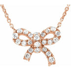 Bow Necklace