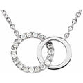 Interlocking Circle Necklace
