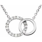 Interlocking Circle Necklace