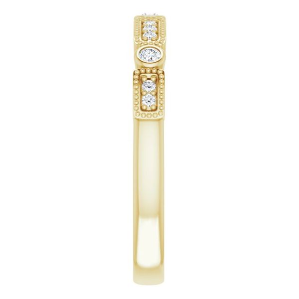 Milgrain Stackable Ring - Image 4