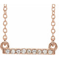 Petite Bar Necklace