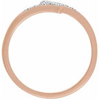 Accented Bypass Ring - Image 2