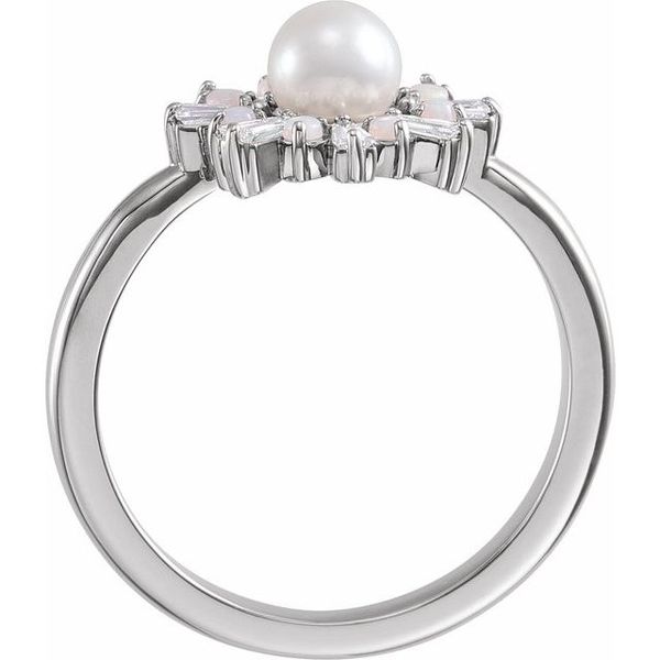 Accented Pearl Ring - Image 2