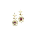 Accented Cabochon Earring