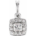 Halo-Style Pendant