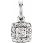 Halo-Style Pendant
