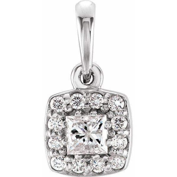 Halo-Style Pendant