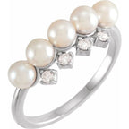 Stackable Pearl Ring