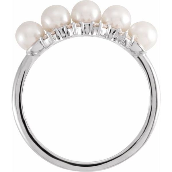 Stackable Pearl Ring - Image 2