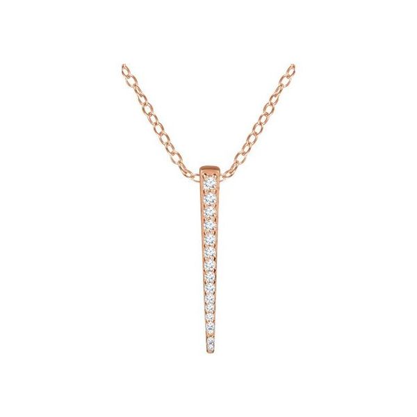 Graduated Bar Necklace