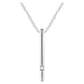 Accented Bar Necklace