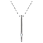 Accented Bar Necklace