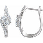 Two-Stone Earrings
