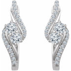 Two-Stone Earrings - Image 2