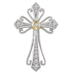 Beaded Cross Pendant