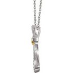 Beaded Cross Pendant - Image 4