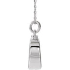 Oval Loop Ash Holder Necklace - Image 2