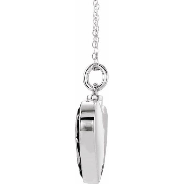 Dad Heart Ash Holder Necklace - Image 2