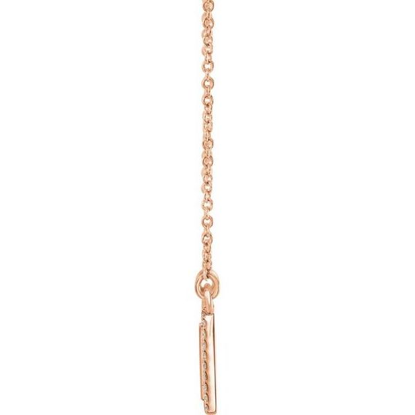 Engravable Bar Necklace - Image 2