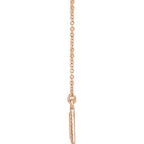 Engravable Bar Necklace - Image 2