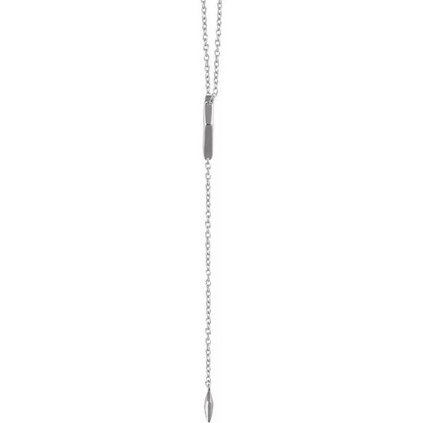 Geometric Y Necklace - Image 2