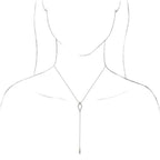 Geometric Y Necklace - Image 3