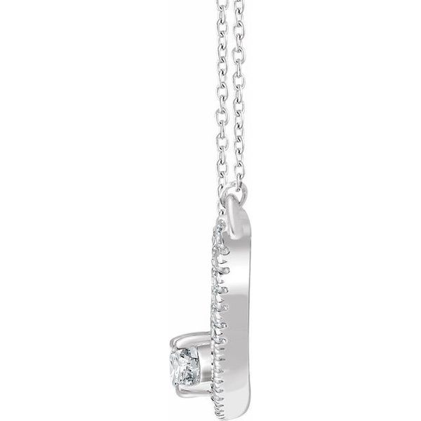 Two-Stone Bar Necklace - Image 2