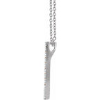 Geometric Rectangle Necklace - Image 2