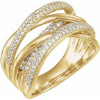 Criss-Cross Ring