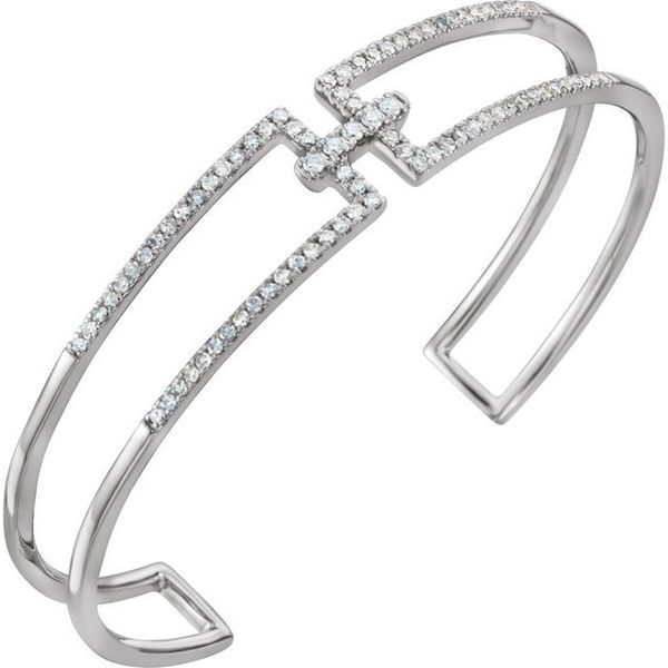 Accented Cuff Bracelet - Image 3