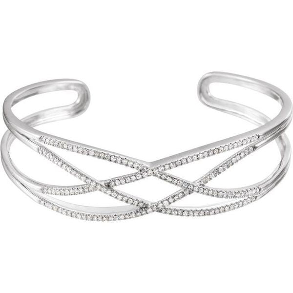 Criss-Cross Cuff Bracelet