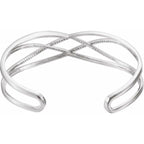 Criss-Cross Cuff Bracelet - Image 2