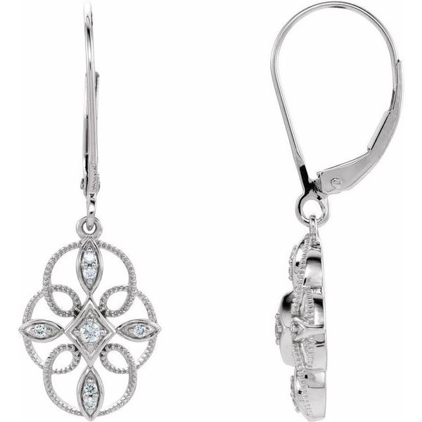 Granulated Filigree Earrings