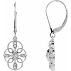Granulated Filigree Earrings