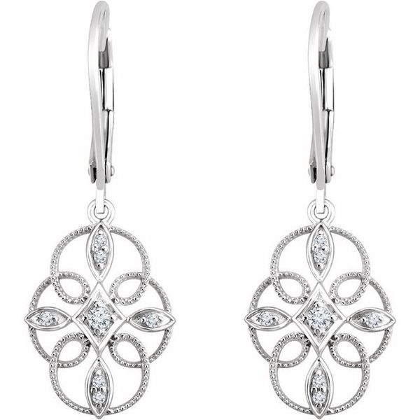Granulated Filigree Earrings - Image 2