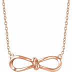 Bow Necklace