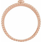Heart Rope Ring - Image 2