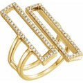 Geometric Rectangle Ring