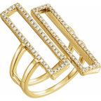 Geometric Rectangle Ring