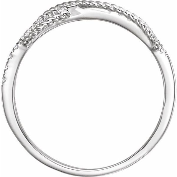 Accented Infinity-Inspired Ring - Image 2