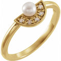 Pearl Fan Ring